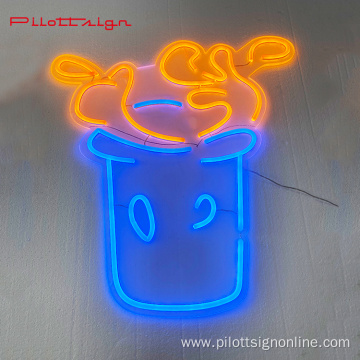 direct sale LED neon sign with flash effect